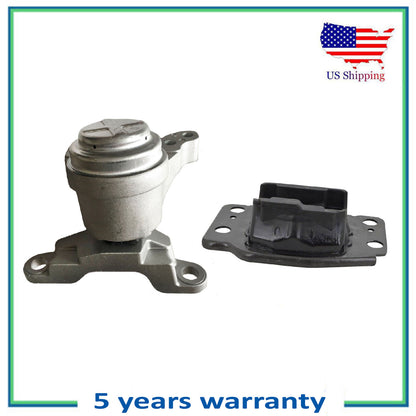 Set 2PCS MotorKing Engine Motor & Trans. Mount For Ford Fusion Volvo S60 1.5 1.6
