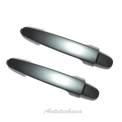 Rear Outer Door Handle For 02-06 Camry Dark Green Mica 6S7 W/O Keyhole DS531