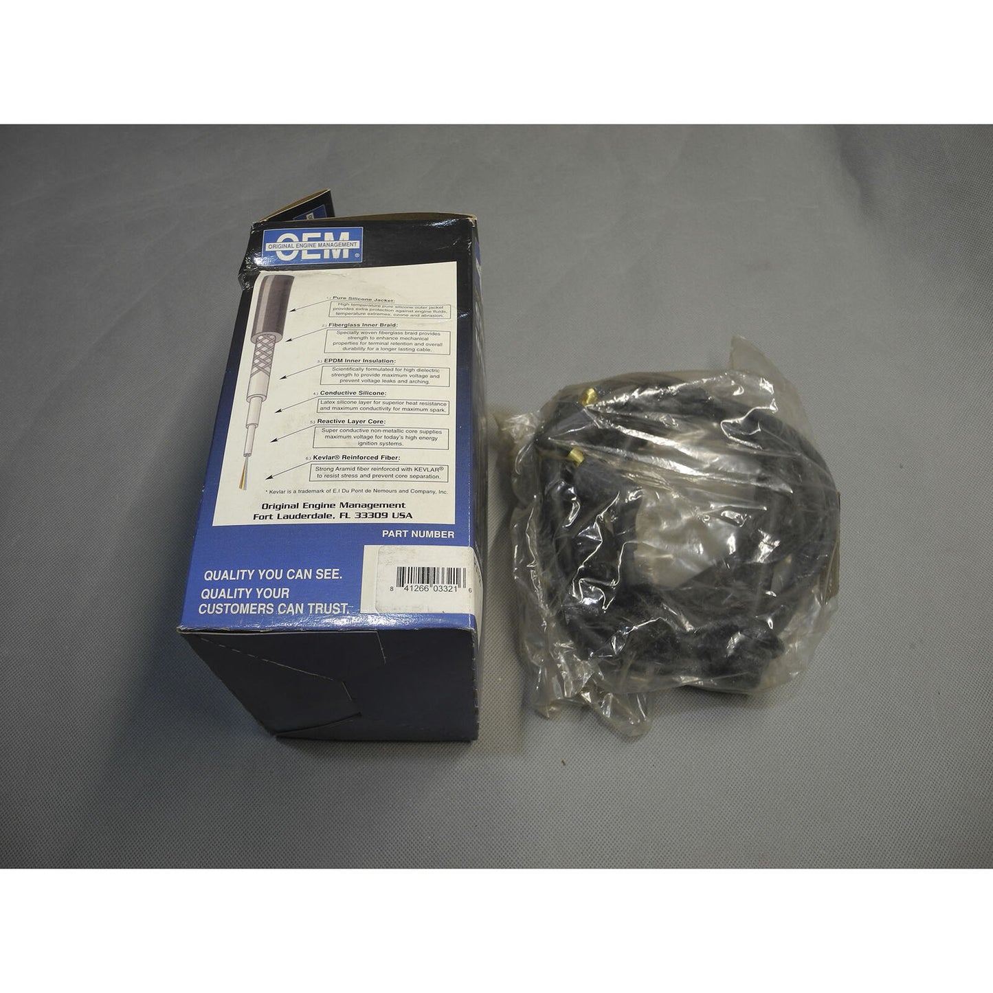 Brand New Spark Plug Wire Set OEM PI4768 For 1995-1998 Kia Mazda 1.6L 1.8L