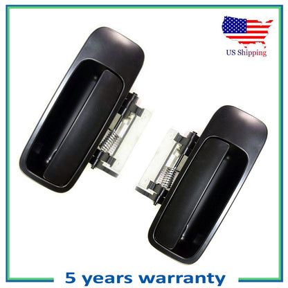 Rear Outside Door Handle Set For 2000-2004 Toyota Avalon Primed Black DS565