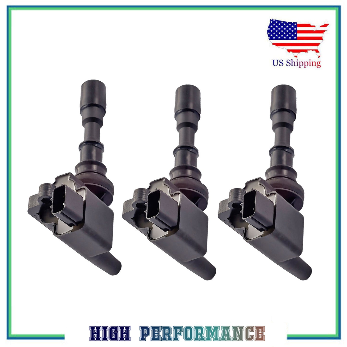 Set of 3PCS New Ignition Coil For UF432 C1353 Hyundai XG300 Kia Sedona 3.0L 3.5L