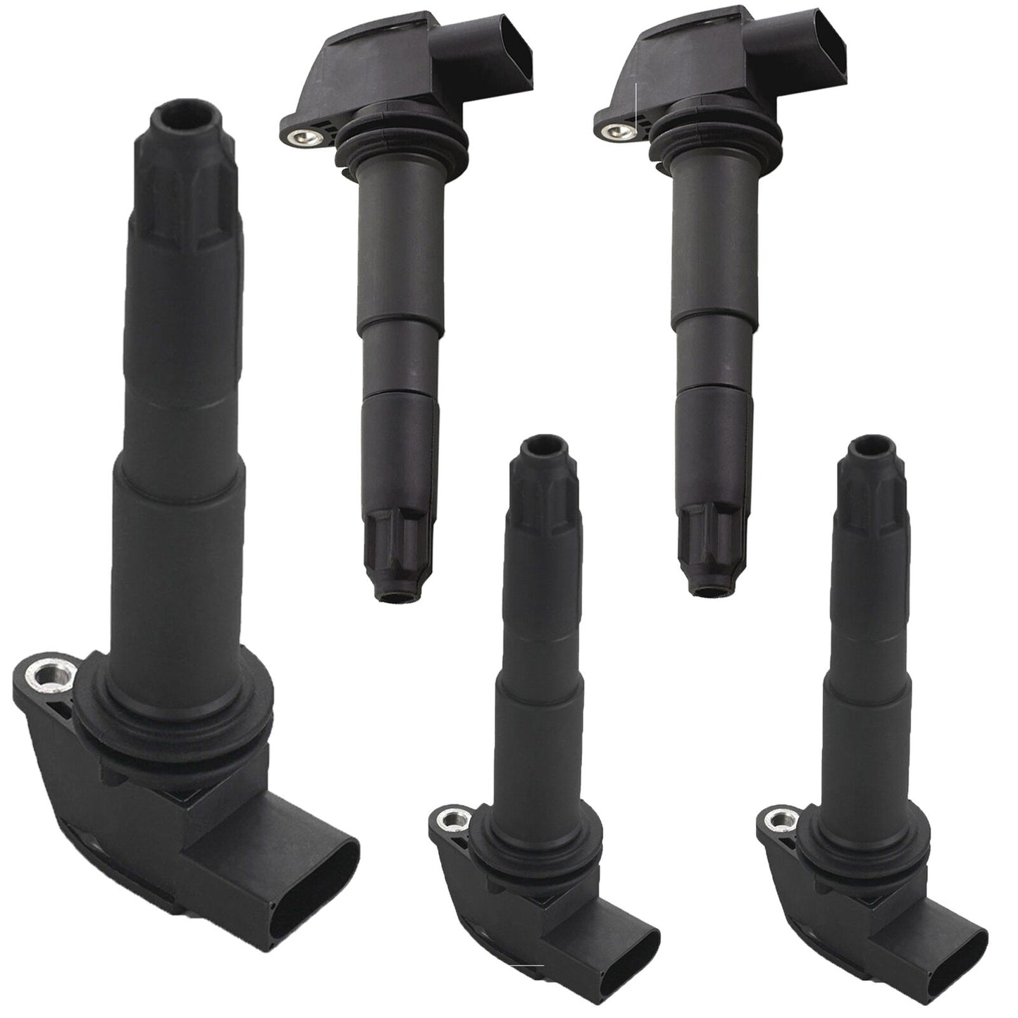 5PCS UF513 5C1438 94860210400 Accensione Bobina Per 2004-2005 Porsche Carrera Gt