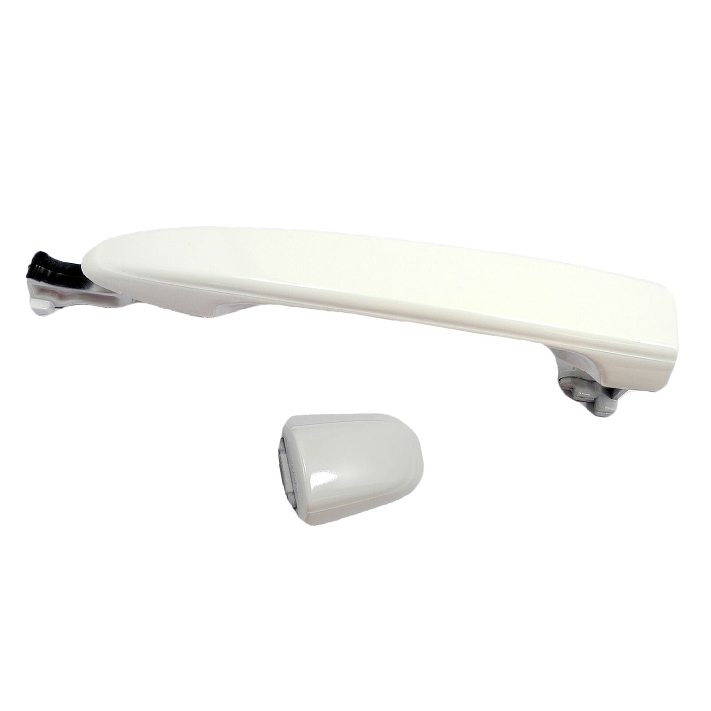 Rear Outside Door Handle W/O Keyhole For 04-10 Toyota Sienna Super White II 040