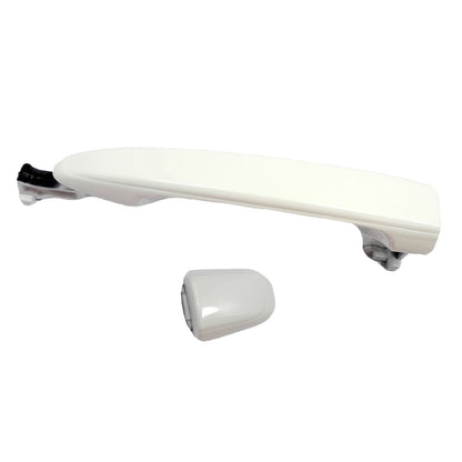 Rear Outside Door Handle W/O Keyhole For 04-10 Toyota Sienna Super White II 040