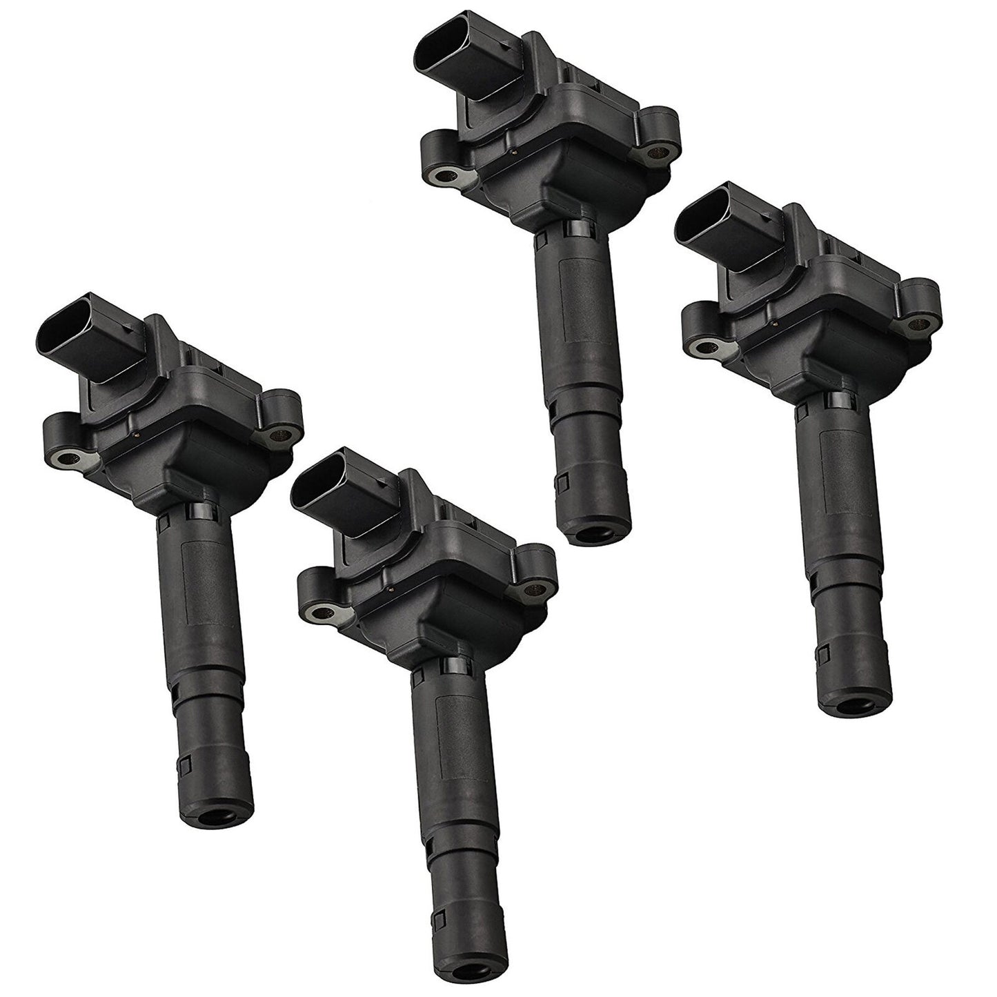 UF555 5C1747 C1690 Ignition Coil Set 4 PCS For 2003-2005 Mercedes-Benz C230 1.8L