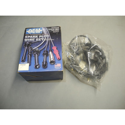 Spark Plug Wire Set OEM PI4703 For 1985-1987 Honda Accord Prelude 1.8L 2.0L