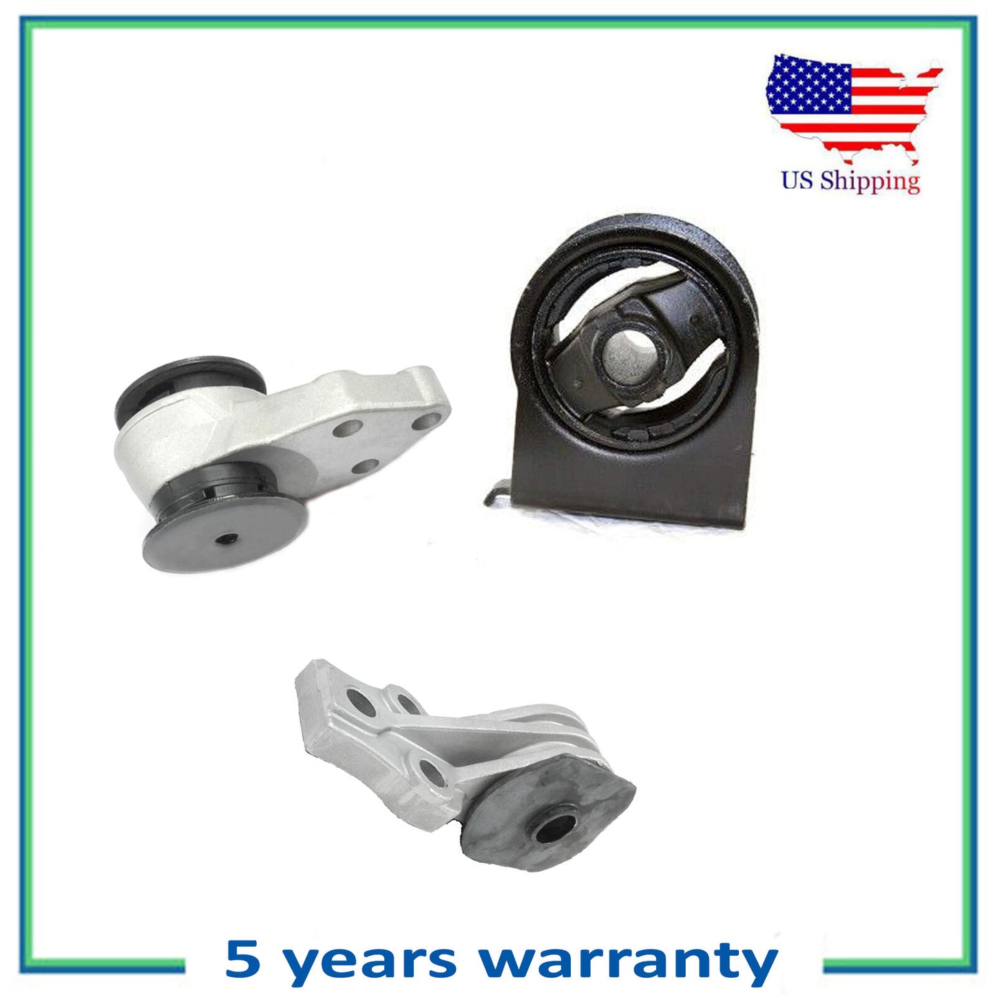 3PCS Engine Motor & Trans Mount For 2005-2006 Mazda Tribute 3.0L 5481 5412 5293