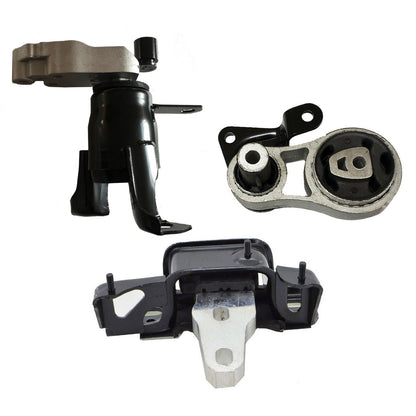 Set 3PCS Engine Motor & Transmission Mount For 2014 2015-2017 Ford Fiesta 1.0L