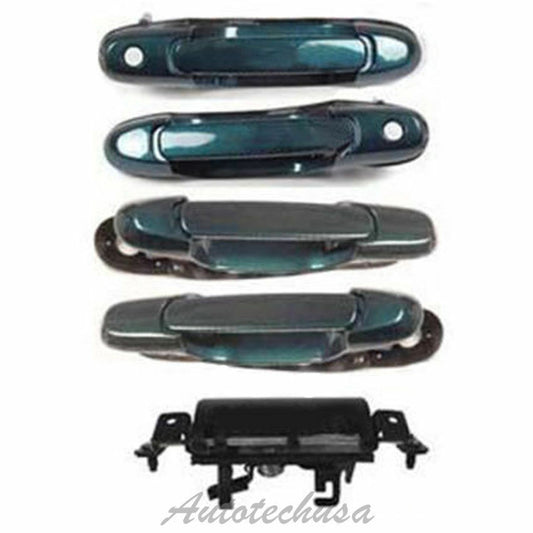 98-03 For Sienna & Lifegate 5 PCS 6P2 GREEN PEARL Outside Door Handle DS456