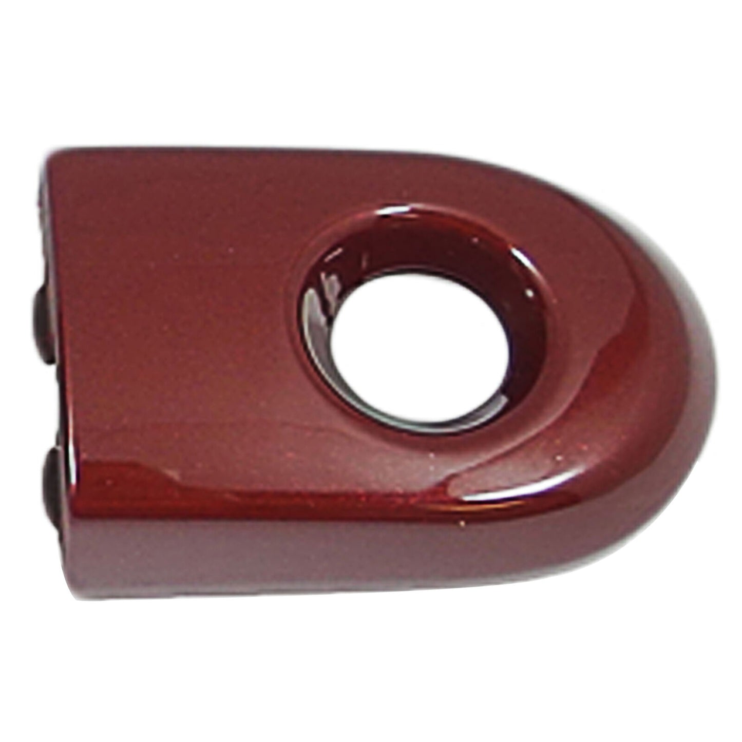 Front Left Outer Door Handle Bezel Cover Keyhole For 07-12 Nissan Versa A15 Red