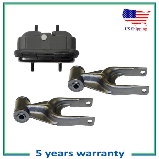 Engine Motor & Torque Strut Mount Set 3PCS For 1996 Oldsmobile Silhouette 3.4L
