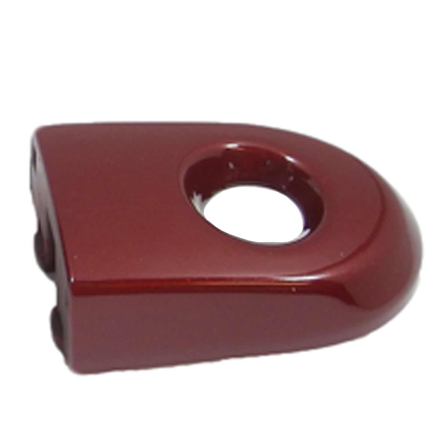 Front Left Outer Door Handle Bezel Cover Keyhole For 07-12 Nissan Versa A15 Red