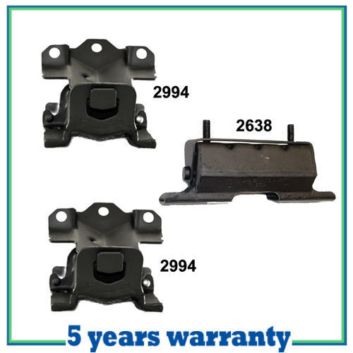 Trans. & Motor Montaje 99-07 Para Chevrolet Silverado 1500 2WD M1046 2638 2994 2