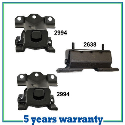 Trans. & Motor Montaje 99-07 Para Chevrolet Silverado 1500 2WD M1046 2638 2994 2