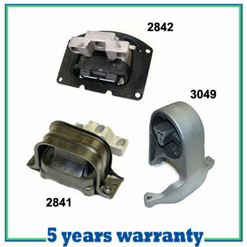 M162 Motor & Trans Mount For 01-06 Chrysler Sebring Dodge Stratus 2.4L 2.7L 3PCS
