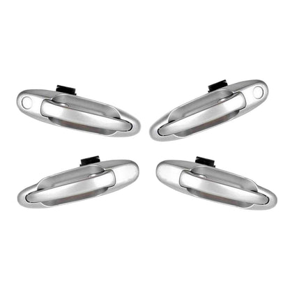 Avant Arrière Set 4PCS Extérieur Porte Poignée Pour 1C8 Lunar Mist Toyota Tundra