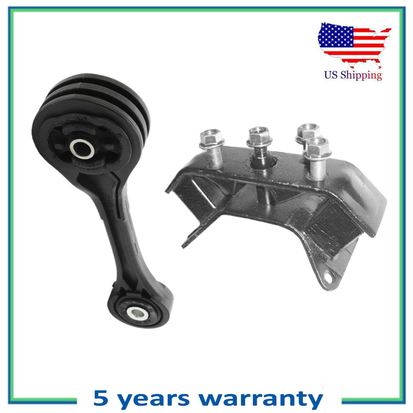 Set Engine Motor & Auto Trans Mount For Saab Subaru Forester Impreza 2.0 2.2 2.5