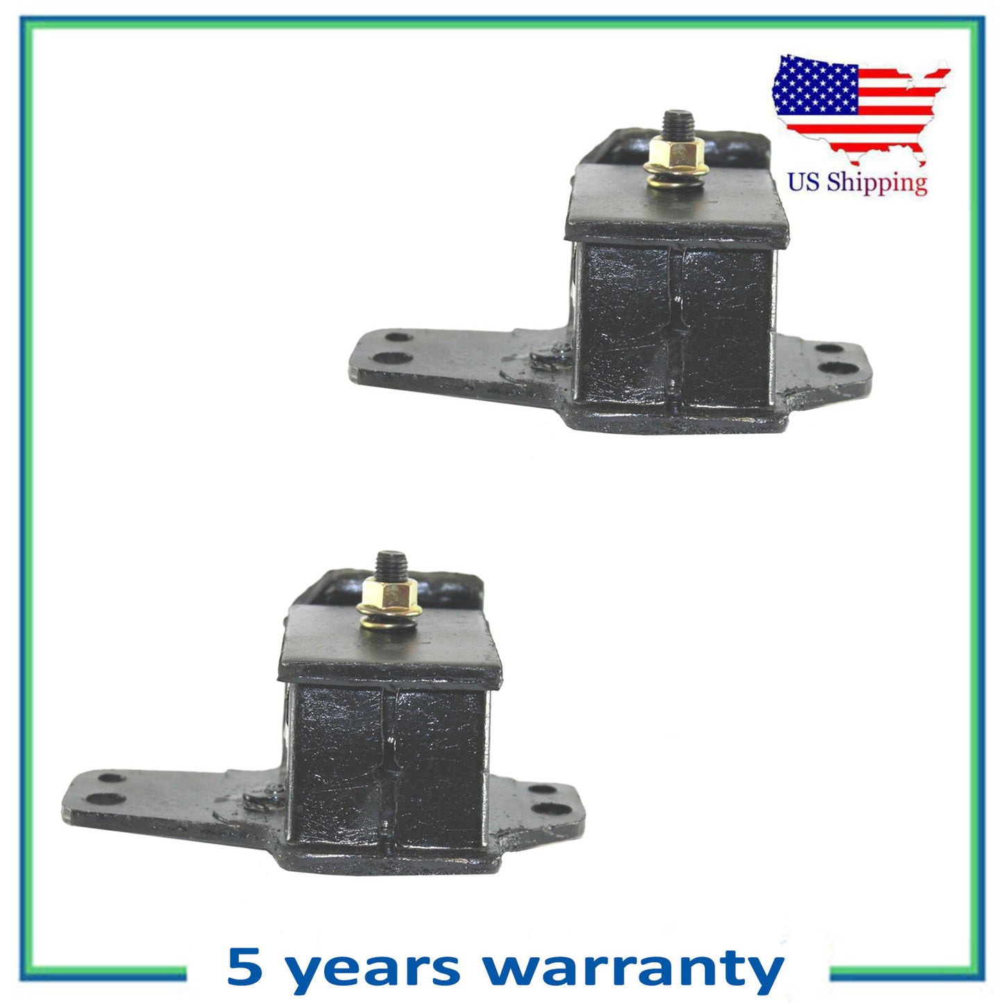 Avant Gauche & Droit Moteur Montage Pour Set 2pcs Nissan 720 D21 Pickup 2.4L L4
