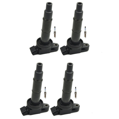 UF333 Ignition Coil & Bosch Double Iridium Spark Plug For 13 Toyota Matrix 2.4L