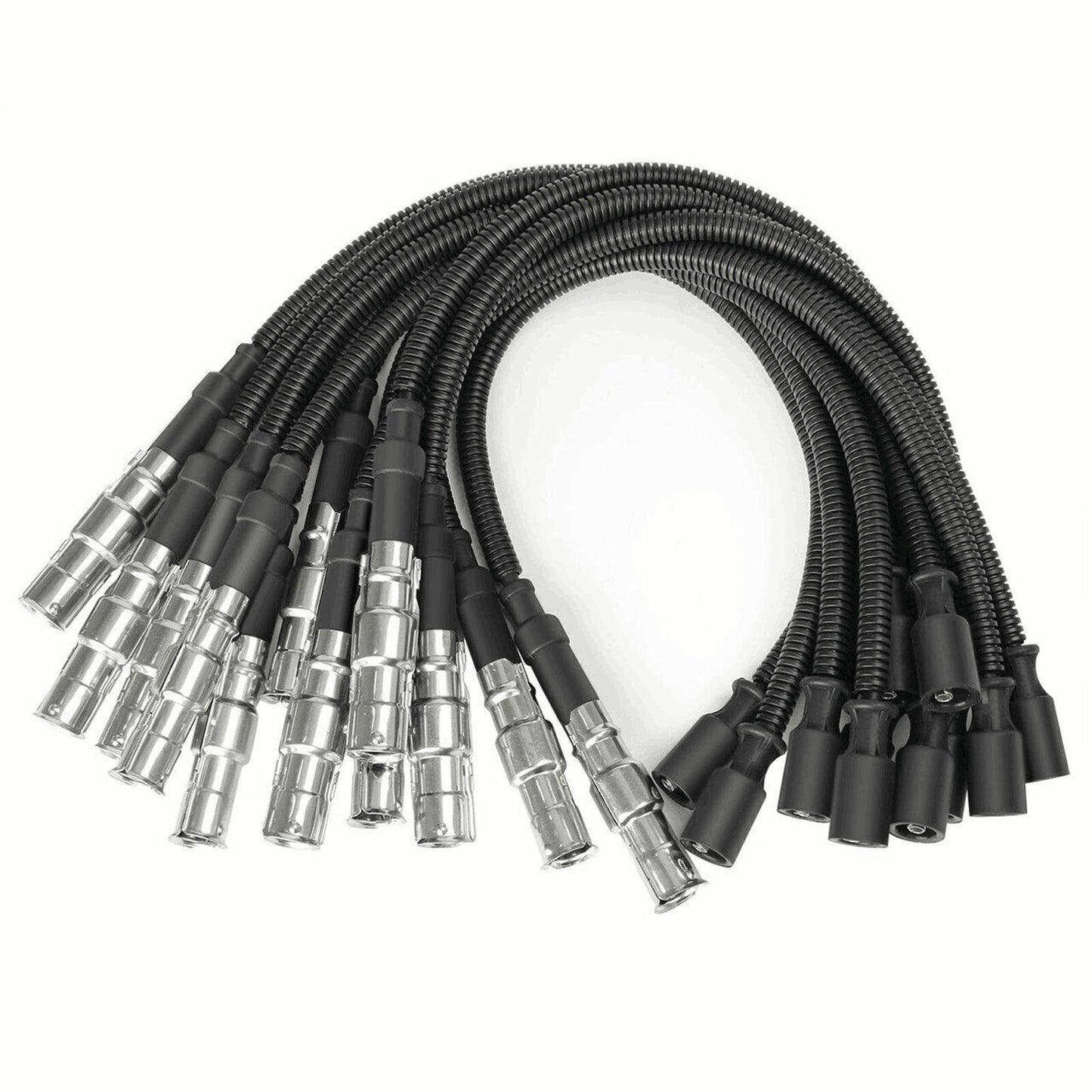 MK 8 Ignition Coil & Plug Wire & Bosch 16 Platinum plug Spark For MB C CL CLK ML