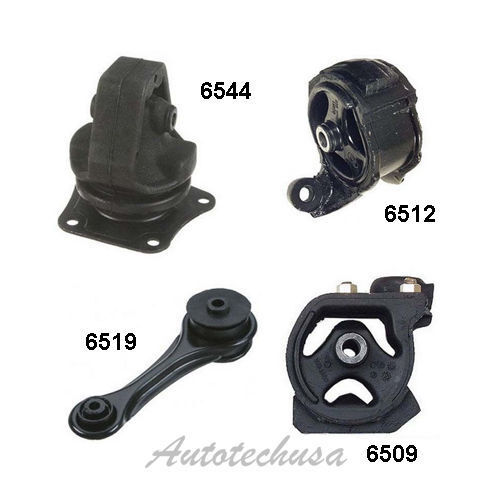 M605 Motor & Trans Montaje 4PCS Para 90-93 Honda Accord 2.2L Ex Para Manual
