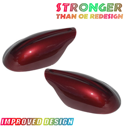MIRROR CAP COVER For 02 03 04-06 NISSAN ALTIMA Set 2PCS AX3 Red Mica Pear lPM07
