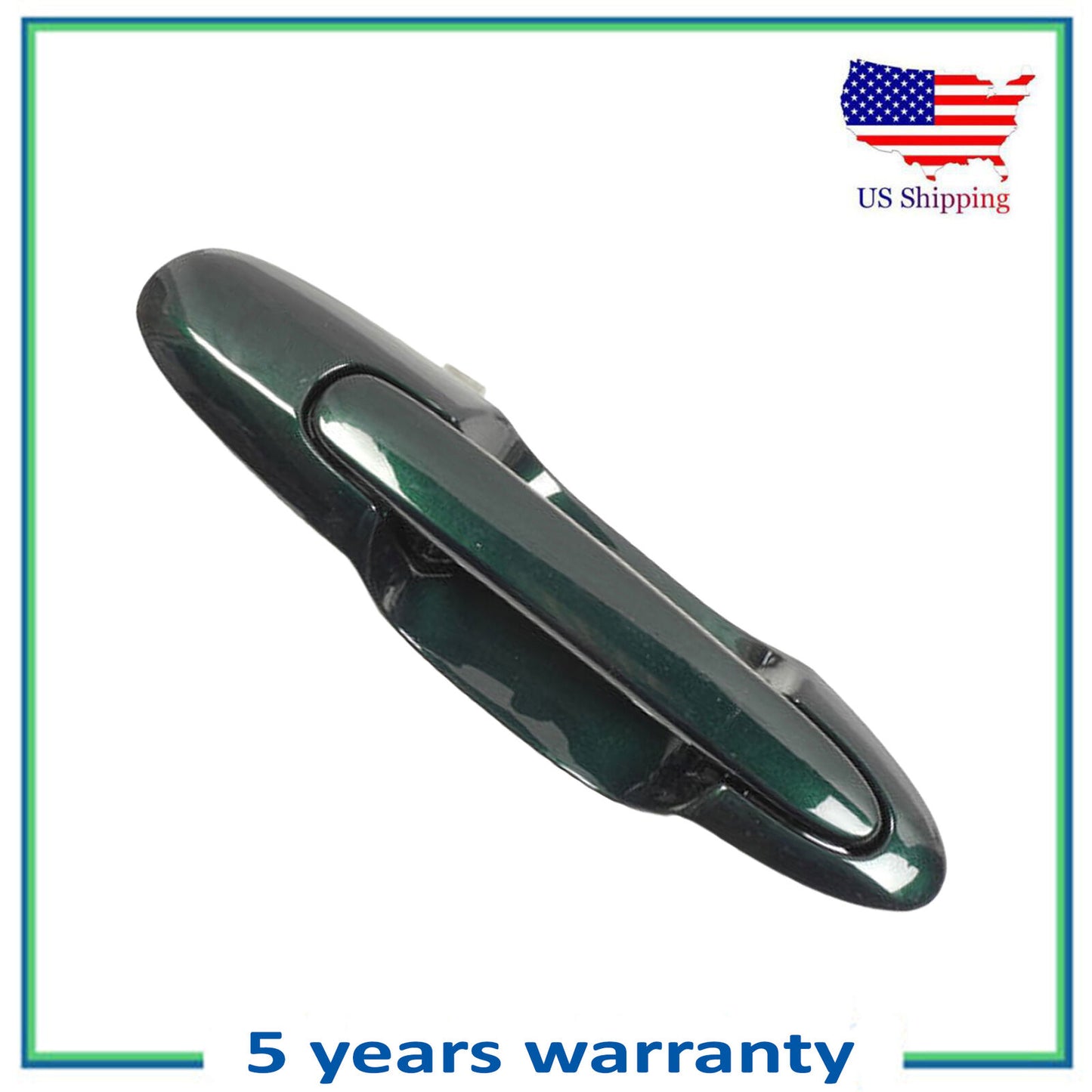 Rear Right Exterior Outside Door Handle For 2000-2006 Mazda MPV Grace Green 18J