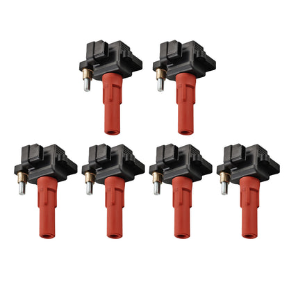 6PCS Allumage Bobine Pour UF666 C-864 22433AA610 Subaru Legacy Tribeca Outback