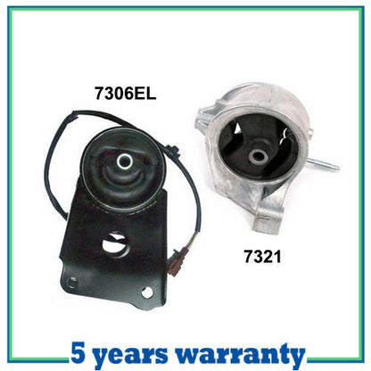 M883 Frente Motor Montaje Juego 2PCS Para 00-04 Infiniti I30 I35 7306EL 7321