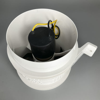 Attwood 1749-4 Turbo 4000 Serie 4-Inch Turbo in-Line Soffiatore