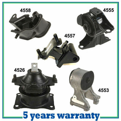 Engine & Trans Mount 2007 For Honda Odyssey VTEC M1038 4526 4553 4555 4557 4558