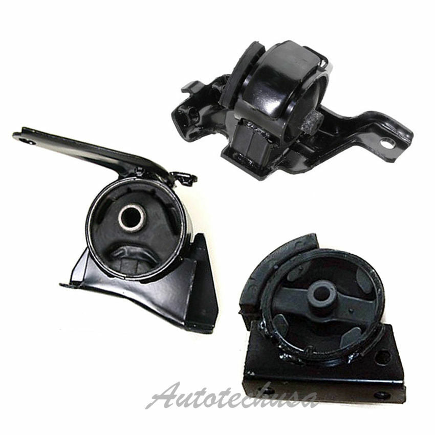 Front Motor & Transmission Mount Set 3PCS. for 1993-1997 Geo Prizm 1.8L for Auto
