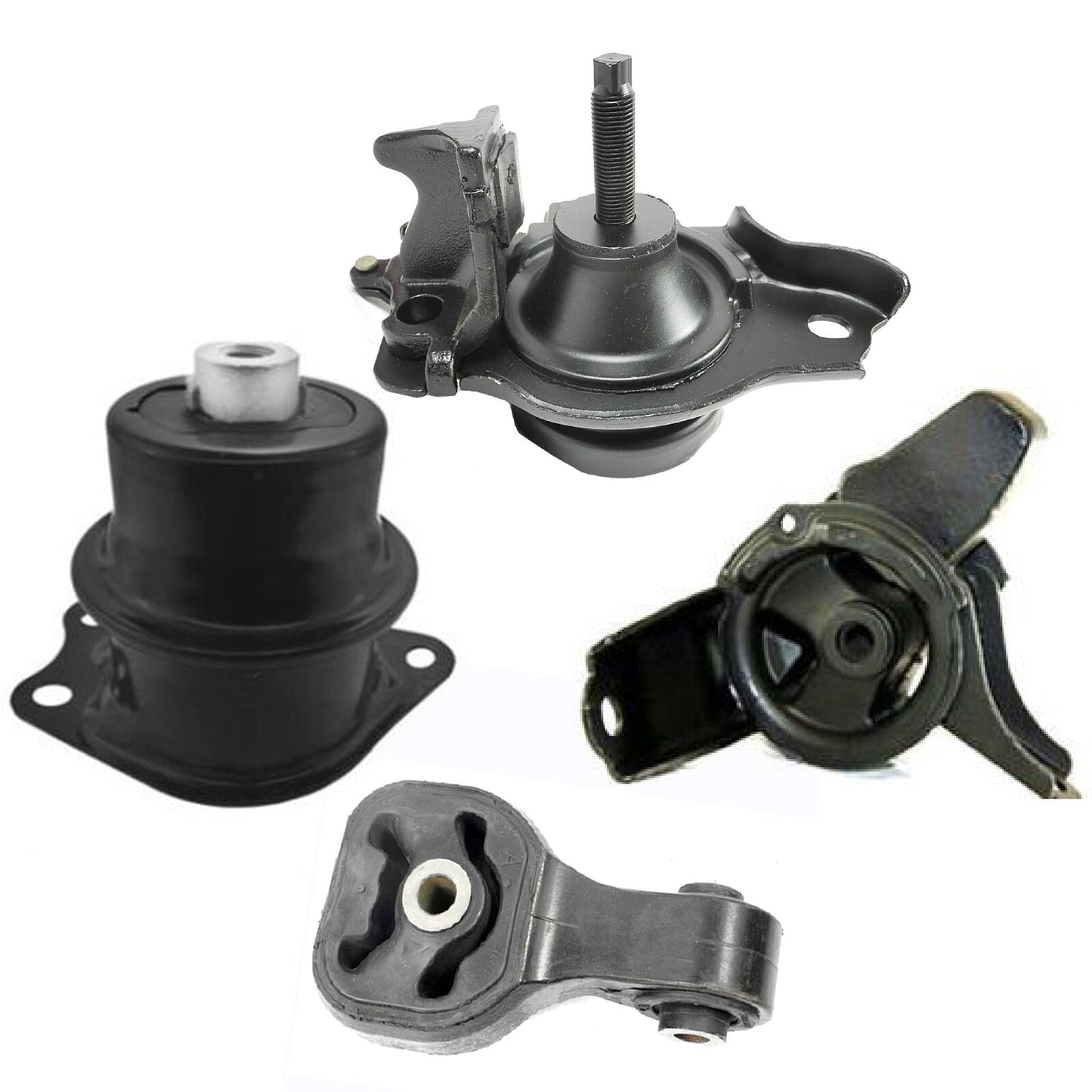 Set 4PCS Moteur & Automatique Transparent Montage Pour 2009-2014 Honda Fit 1.5L