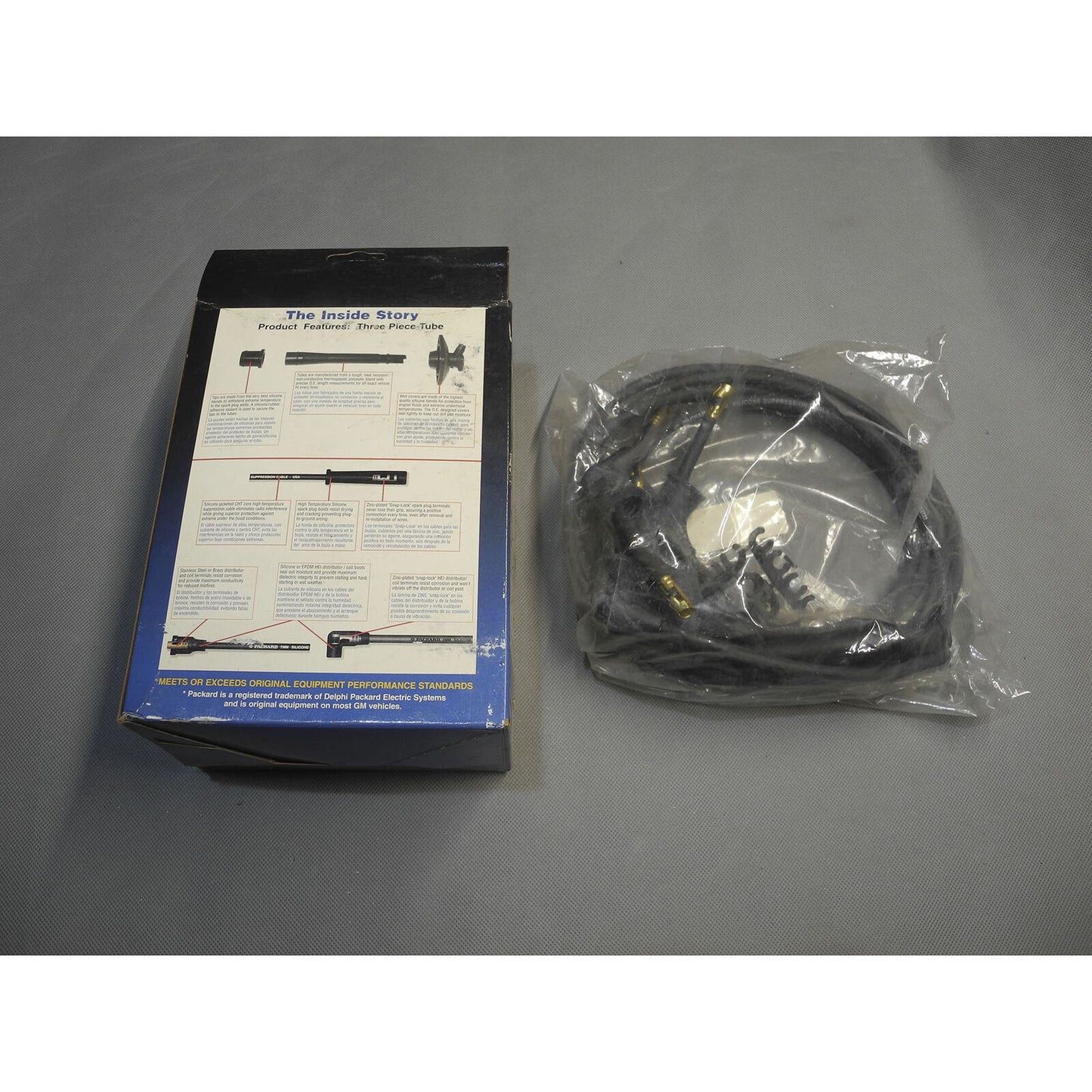 Brand New Spark Plug Wire Set OEM PI4684 For 1989-1992 Mitsubishi Galant 2.0L