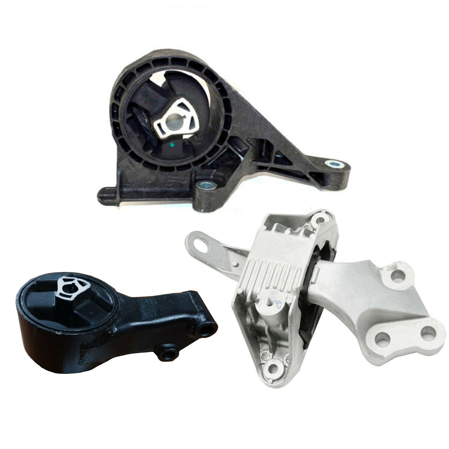 Set 3PCS Front & Rear & Upper Trans. Mount for Auto for 11-2015 Chevrolet Cruze