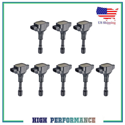 8PCS Allumage Bobine Pour UF617 C1731 Nissan 370Z Infiniti G37 EX37 M37 Q50 3.7L