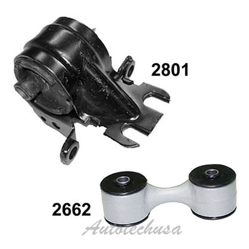 Set 2pcs Engine Motor Mount M1100 For 1994-1999 Buick LeSabre 3.8L 2662 2801 New