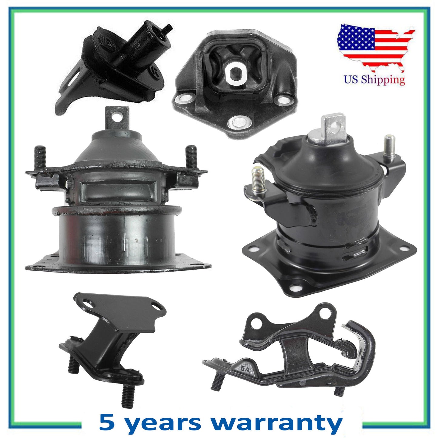 03-07 For Honda Accord Engine Motor Mount M434 4526 4527 4544 4524 4525 4591