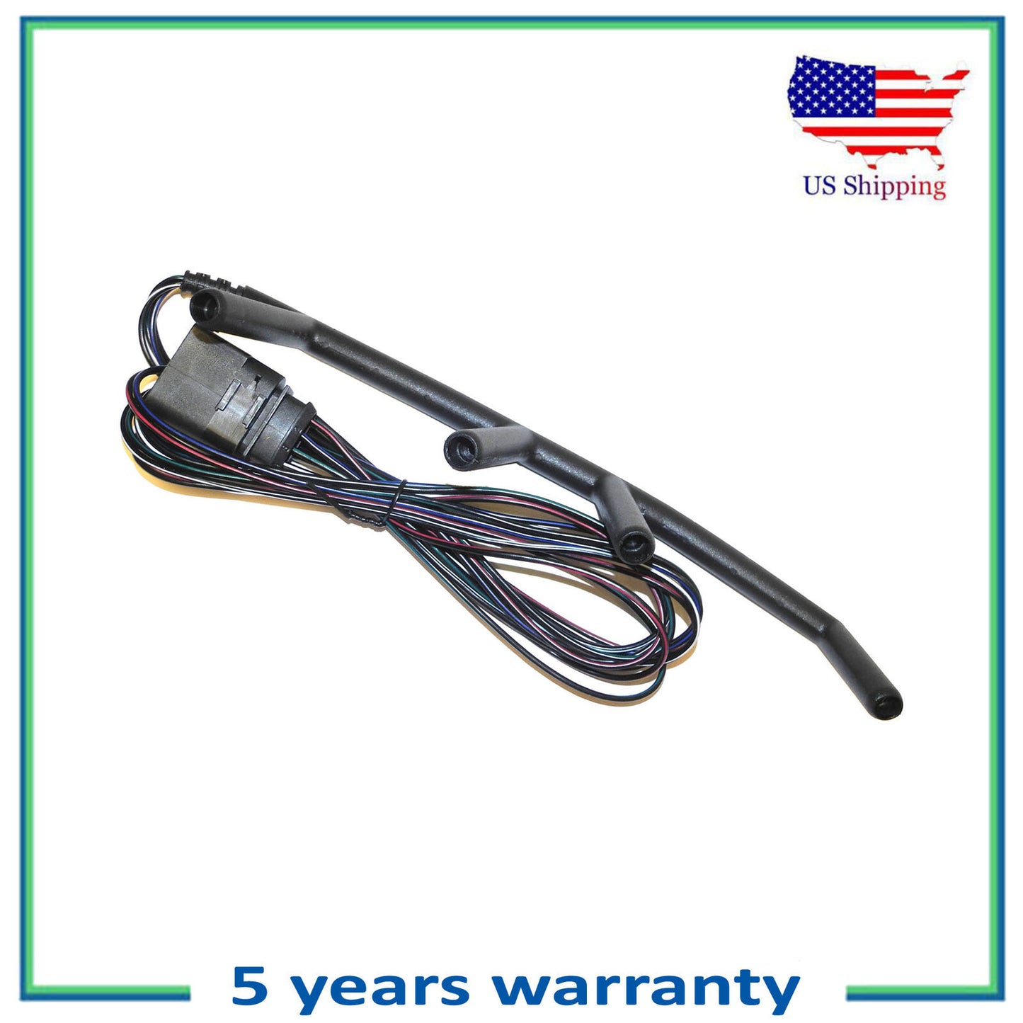 Diesel Glow Plug Harness Connector For 2002-2004 VW Jetta Golf 1.9L 038971220C