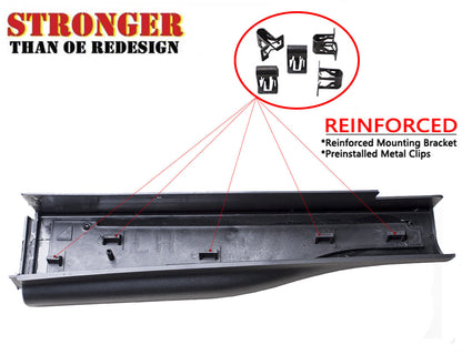Left Upgraded Flex Step Tailgate Molding Trim Cap For 08-16 Ford F250 Super Duty