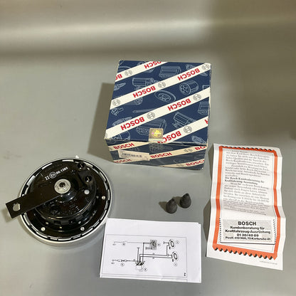 Brand New Bosch Universal Black Low Tone Signal Horn 300 Hz 117 dB(A)