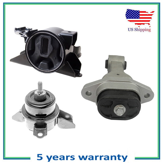 Set 3Pcs Moteur Et Trans Montage MotorKing Pour Kia 10-11 Soul 1.6L Pour Auto