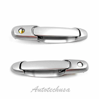 98-03 Per Toyota Sienna Anteriore Sinistro & Destro 1C8 Argento Esterno Porta