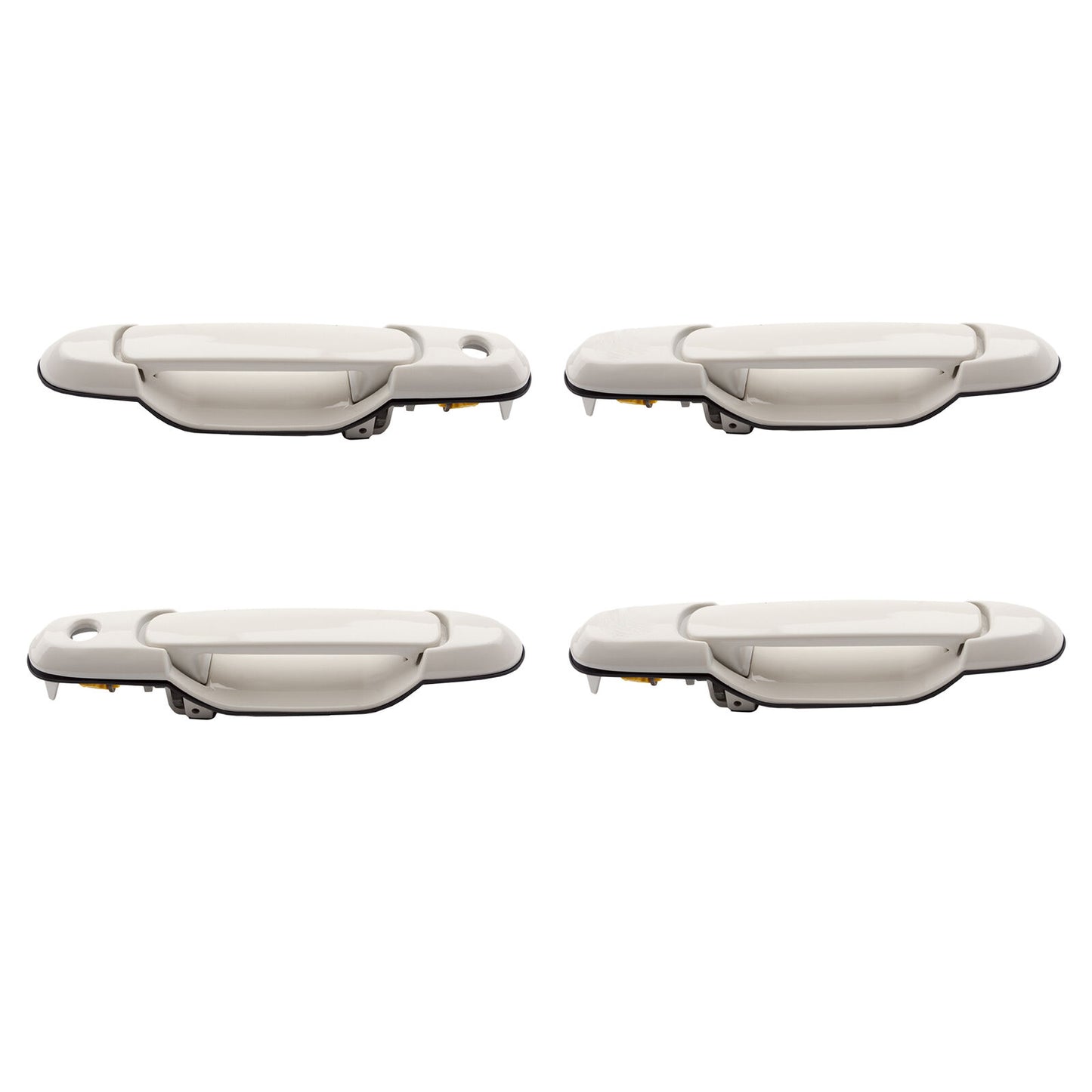 Set 4pcs Extérieur Porte Poignée Pour 98 99-03 Toyota Sienna Super Blanc 040