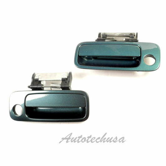 00-04 Outside Door Handle For Avalon Front Left & Right 6S7 Dark Green DS453
