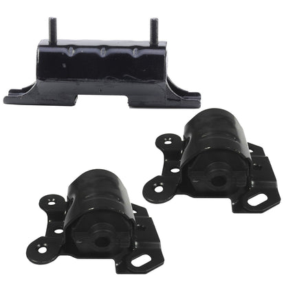 Set of 3pcs Engine Motor & Trans Mount For 96-05 Chevy Astro GMC Safari 4.3L 4WD