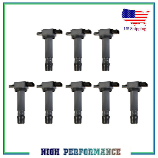 UF574 5C1779 52-2134 8687939 Ignition Coil 8PCS For 05-2011 Volvo S80 XC90 4.4L