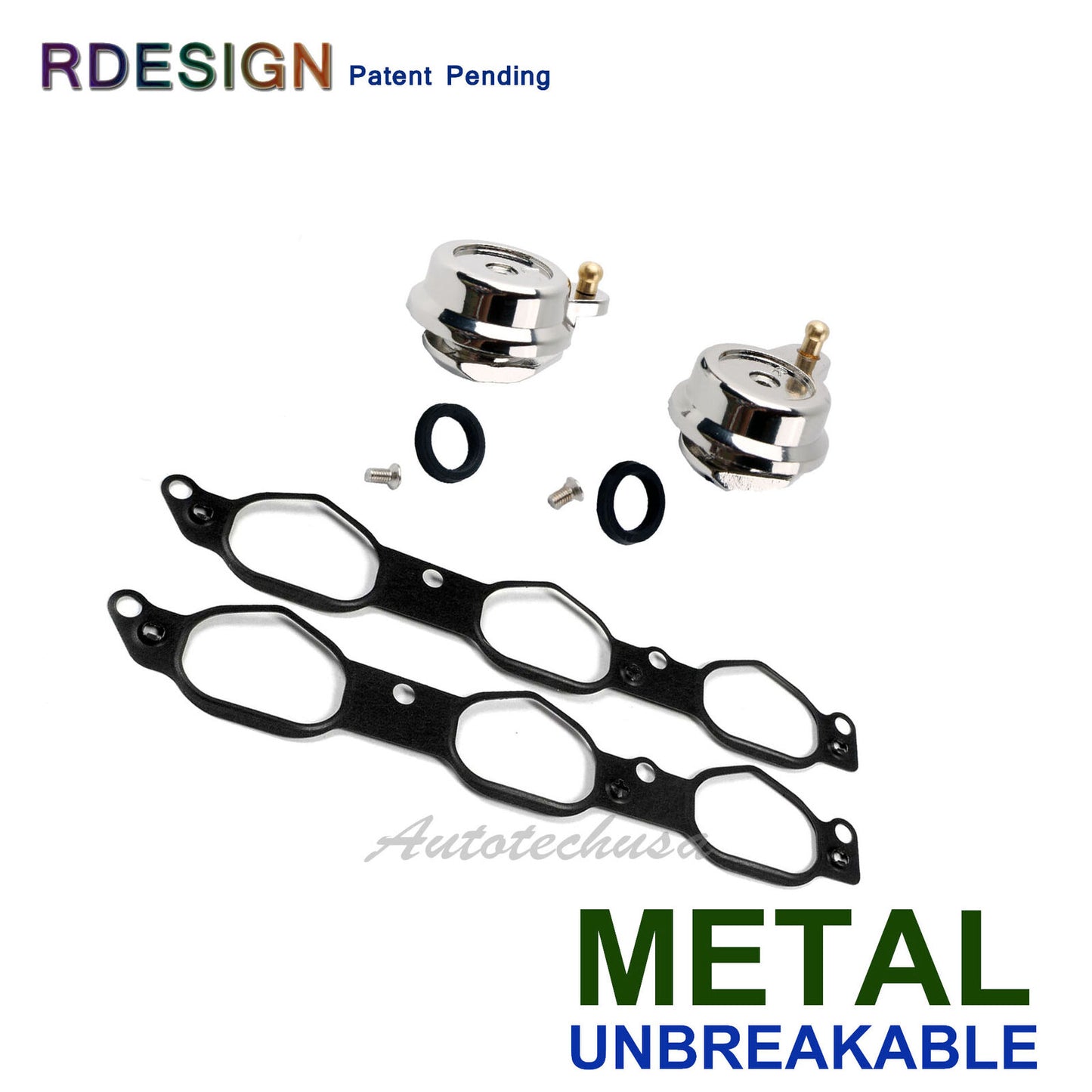 Air Intake Manifold Repair Kit For Mercedes C ML R Metal Flap Runner RK5065M