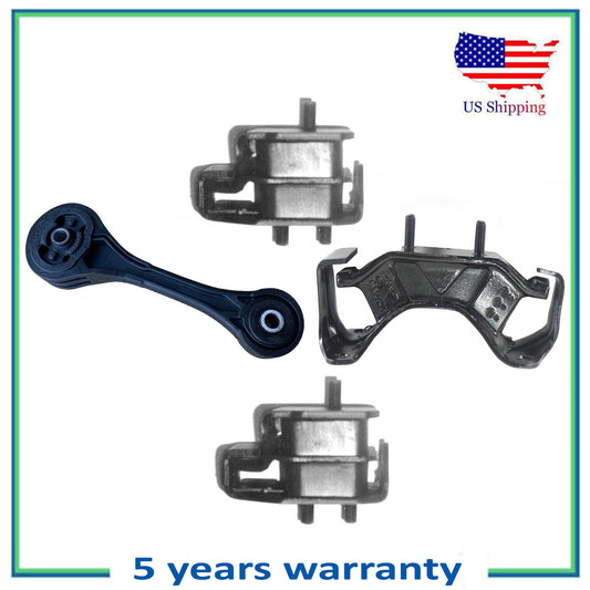 Set 4PCS Motor & Manuell Trans Halterung Subaru Forester Impreza Erbe 2.2L 2.5L