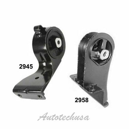 M854 Engine Motor Mount Set 2PCS For 98-00 Chrysler Cirrus Sebring Dodge Stratus
